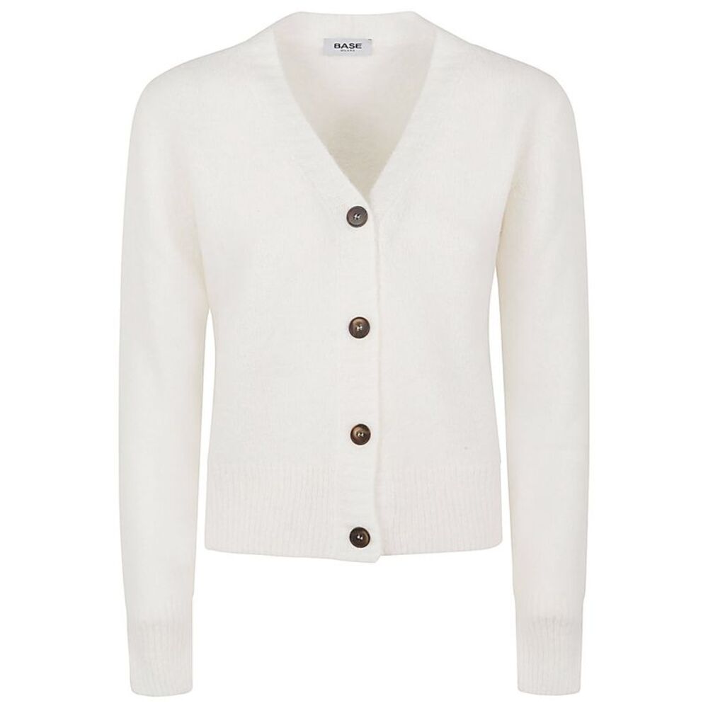 Base Women's Wool V-Necked Cardigan